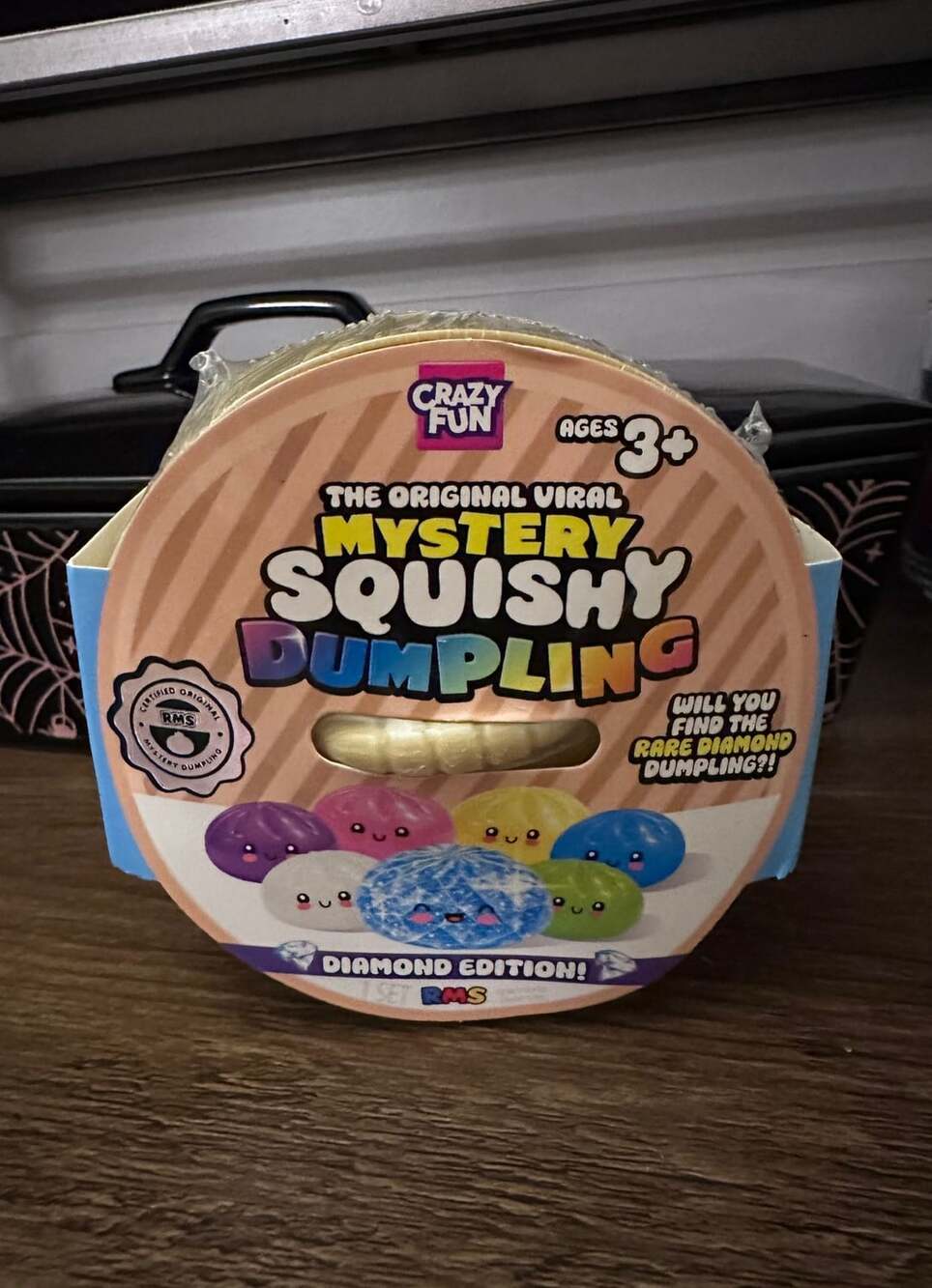 Crazy Fun Mystery Squishy Dumpling Diamond Edition New